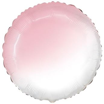 Imagen de Globo Círculo Rosa Degradado 45cm