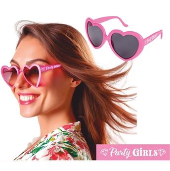 Imagen de Gafas Corazón Rosa Party Girls
