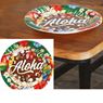Picture of Platos Aloha Verano cartón 23cm (6 uds)