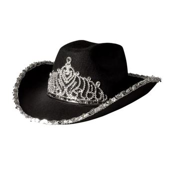 Imagen de Sombrero Vaquero Negro Cowboy