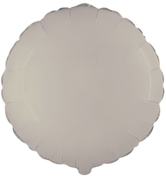 Imagen de Globo Círculo Latte Crema Mate (45cm)