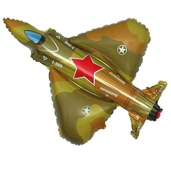 Imagen de Globo Avión Militar Camuflaje 99cm