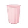 Imagen de Vaso Rosa plástico reutilizable Ondulado 220ml (1ud)