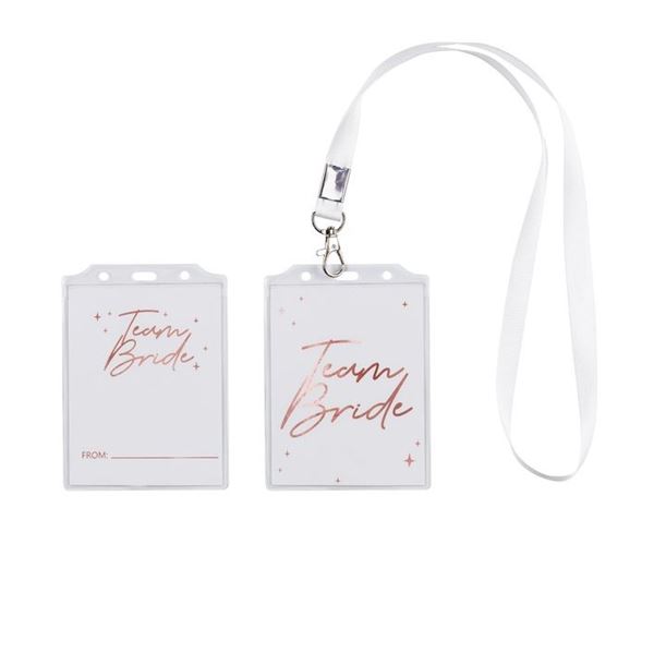 Picture of Tarjetas Equipo de la Novia con Cordón (4 unidades)