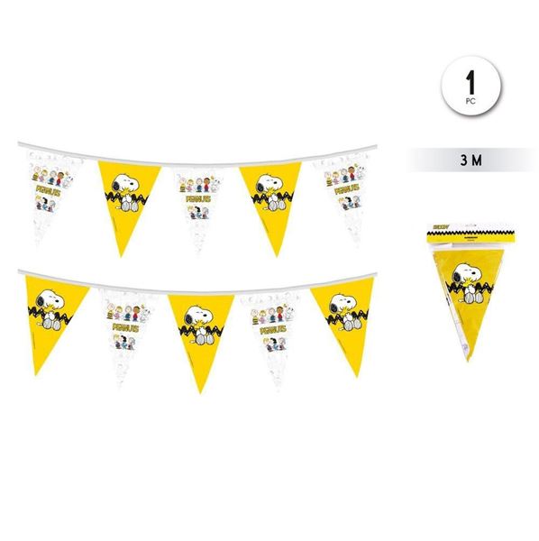 Picture of Banderín de Snoopy Peanuts plástico (3m)