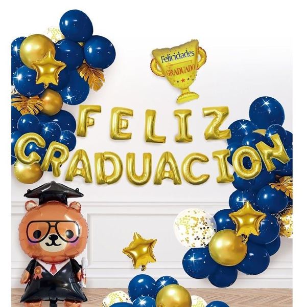 Imagen de Set para Decorar una Graduación (84 unidades)