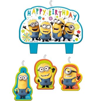 Imagen de Velas de Minions (4 unidades)