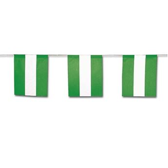 Imagen de Guirnalda Bandera Andalucía papel 20cm x 15cm (50m)