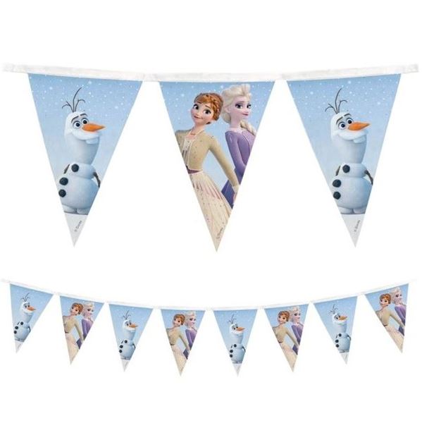 Imagen de Banderín Frozen Tela Reutilizable 180cm
