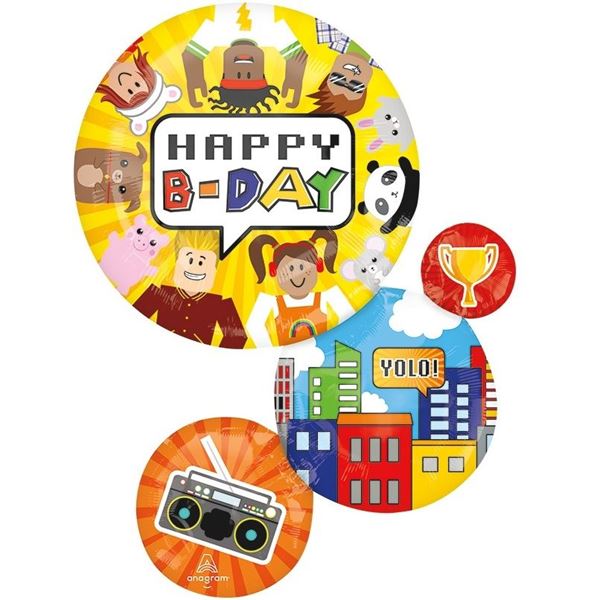 Picture of Globo Party Town Roblox Juegos Foil (71cm x 55cm)