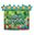 Picture of Globo Minecraft Pixelado Happy Birthday (63 x 58cm)