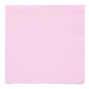 Picture of Servilletas Rosa Nube papel 33cm (20 unidades)