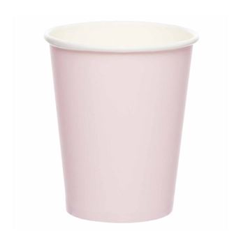 Picture of Vasos Rosa Nube cartón 237ml (8 unidades)