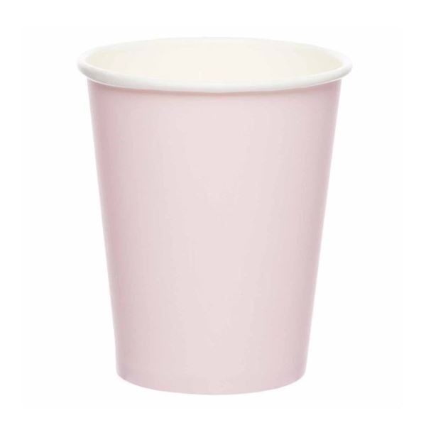 Picture of Vasos Rosa Nube cartón 237ml (8 unidades)