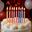 Imagens de Velas Mágicas de Cumpleaños Rayadas  Pack de 10 (6 cm)