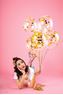 Imagen de Globos Confeti Círculos Dorados Látex (6 unidades)