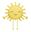 Picture of Globo Sol con Patitas Foil (77cm x 62cm)