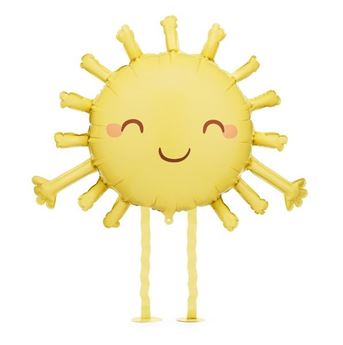 Picture of Globo Sol con patitas foil 77cm x 62cm