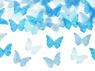 Picture of Cañón de Confeti Mariposas Azul (20cm)