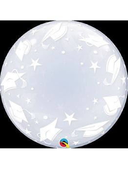 Imagen de Globo Burbuja Bubble Graduación 61cm