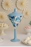 Imagen de Bol Copa Martini Elegante Candy Bar Azul (25cm)
