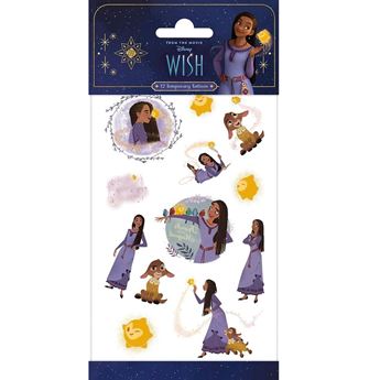 Imagen de Juguete Tatuaje Temporal Wish Disney