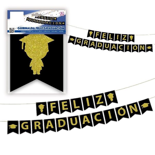 Picture of Guirnalda Feliz Graduación cartón (5m)