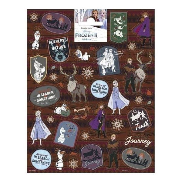 Imagen de Pegatinas Frozen Regalo (1 Hoja)