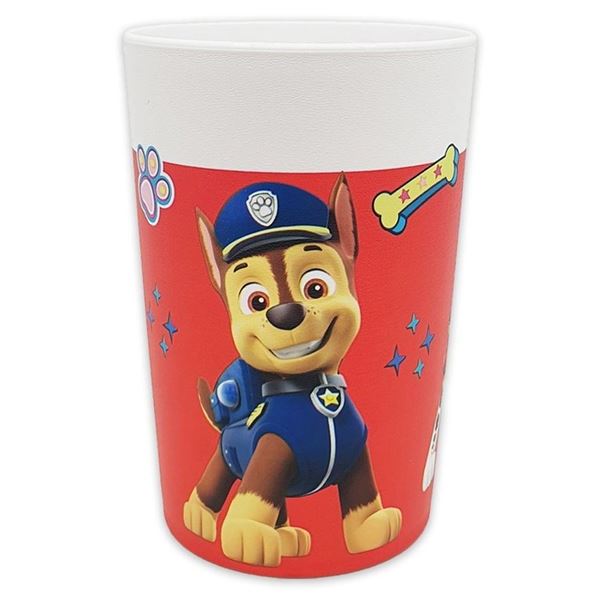 Imagens de Vaso de Patrulla Canina Plástico Duro Reutilizable 230ml (1 unidad)