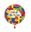 Imagen de Globo LEGO Block Party Happy Birthday (45cm)