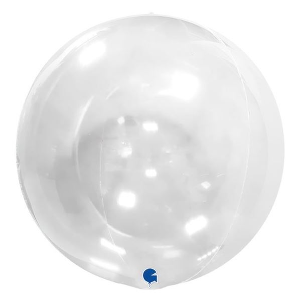 Imagen de Globo Burbuja Transparente NO VALVULA 48cm (5 uds)