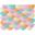 Picture of Cortina de Flecos Party Backdrop Pastel 2m x 2m