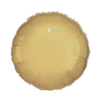 Imagen de Globo Círculo Oro Blanco (45cm)