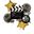 Imagens de Bouquet Globos Cine Fiesta (5 unidades)