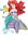 Picture of Globo Ariel La Sirenita con Base (50cm)