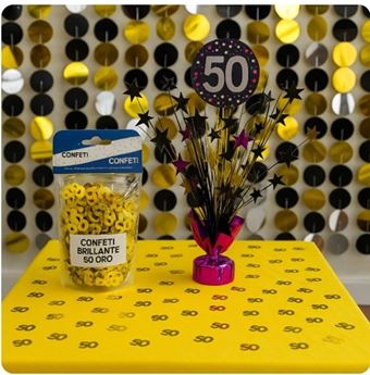 Picture of Confeti 50 Años Dorado Metalizado (20g)