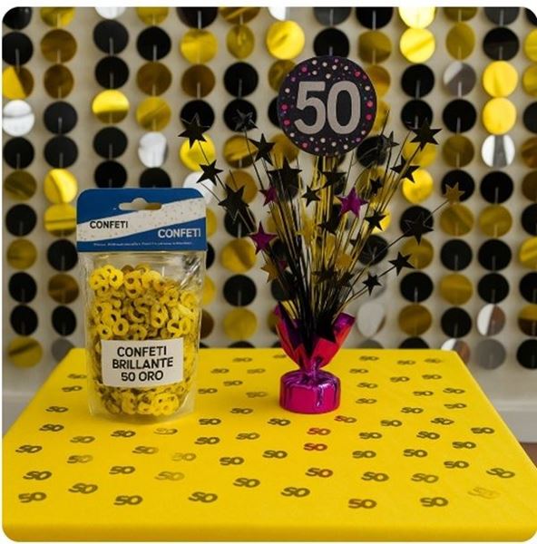 Picture of Confeti 50 Años Dorado Metalizado (20g)