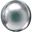 Imagens de Globo Orbz Plata Esférico Jumbo (53cm)