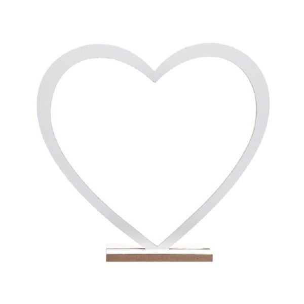 Imagens de Centro de Mesa Corazón Blanco