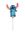 Imagen de Globos de Stitch inflados de 30cm y con Palito de 30cm (5 unidades)