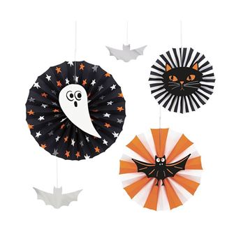 Imagen de Rosetones Halloween Divertidos (3 unidades)