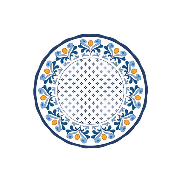 Imagen de Platos Capri cartón 20cm (8 unidades)