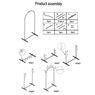 Imagen de Estructura para Globos Metal 200cm x 100cm
