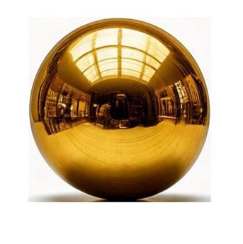 Imagens de Globo Mirror Ball Inflable Dorada (2m)