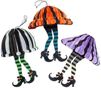 Picture of Decorado colgante Brujas Halloween 33cm (3uds)