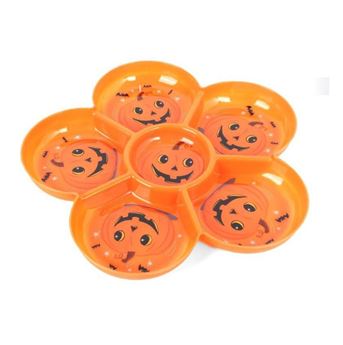 Imagens de Bandeja Calabazas Divertidas plástico (34cm)