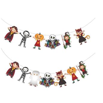 Picture of Guirnalda Halloween Infantil Comic papel (3m)