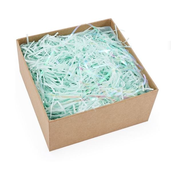 Imagen de Virutas Papel Turquesa iridiscente (20g)