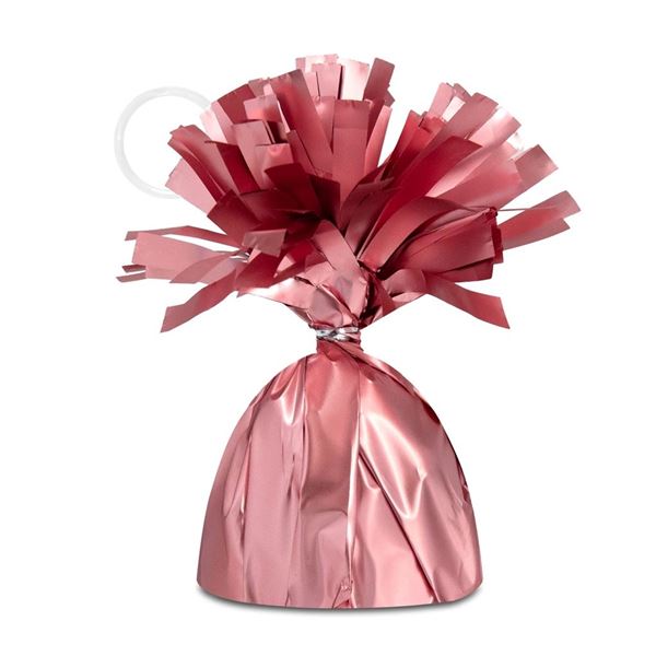 Imagen de Peso Globos Rosa Dorado Mate 170g