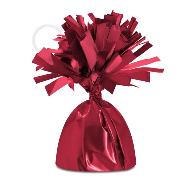 Imagen de Peso Globos Rojo Mate Sencillo 170g